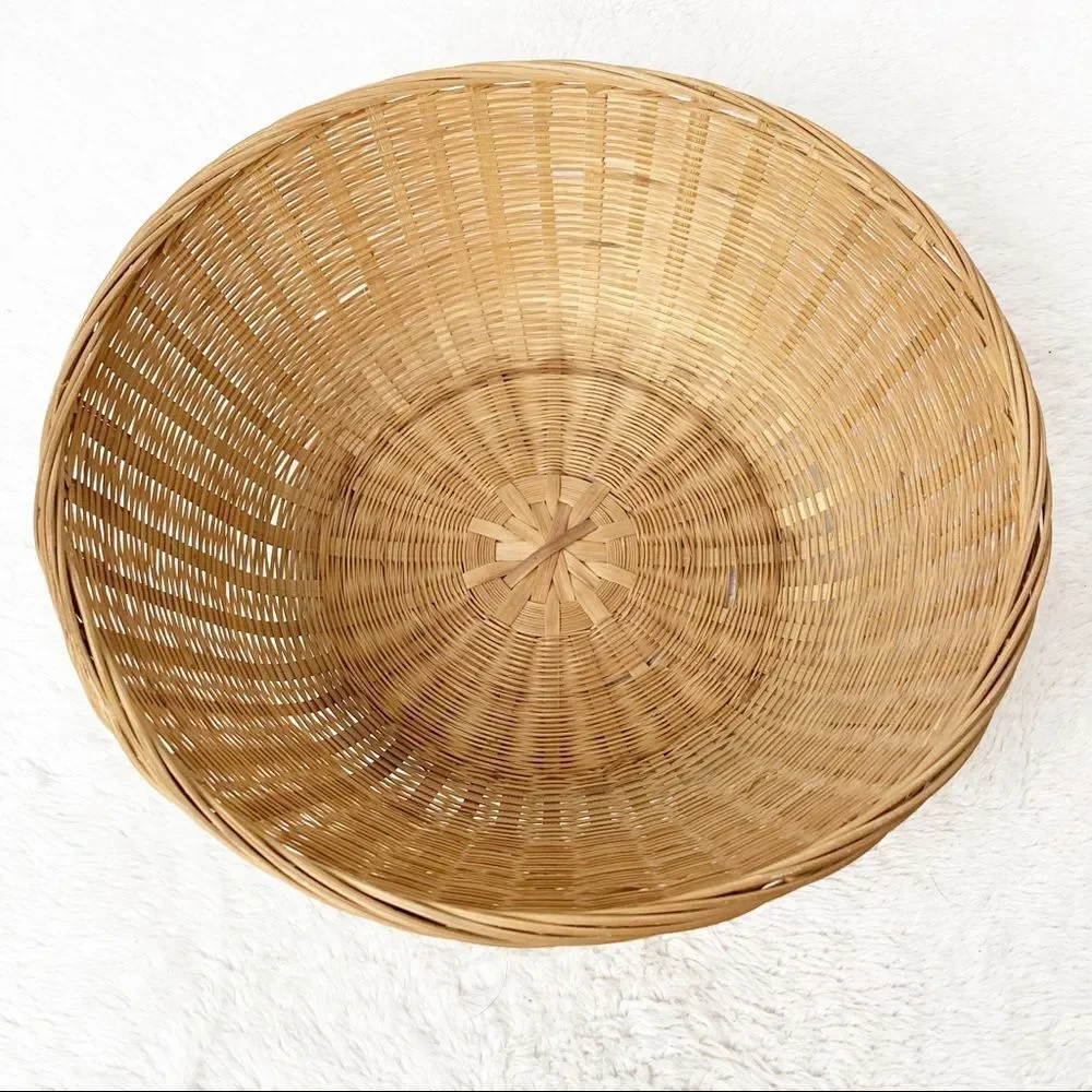 Round basket low short 9” diameter